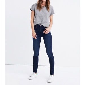 Madewell 10 inch high-rise skinny jeans